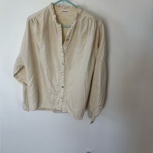 Poudre Organics Almond Blouse